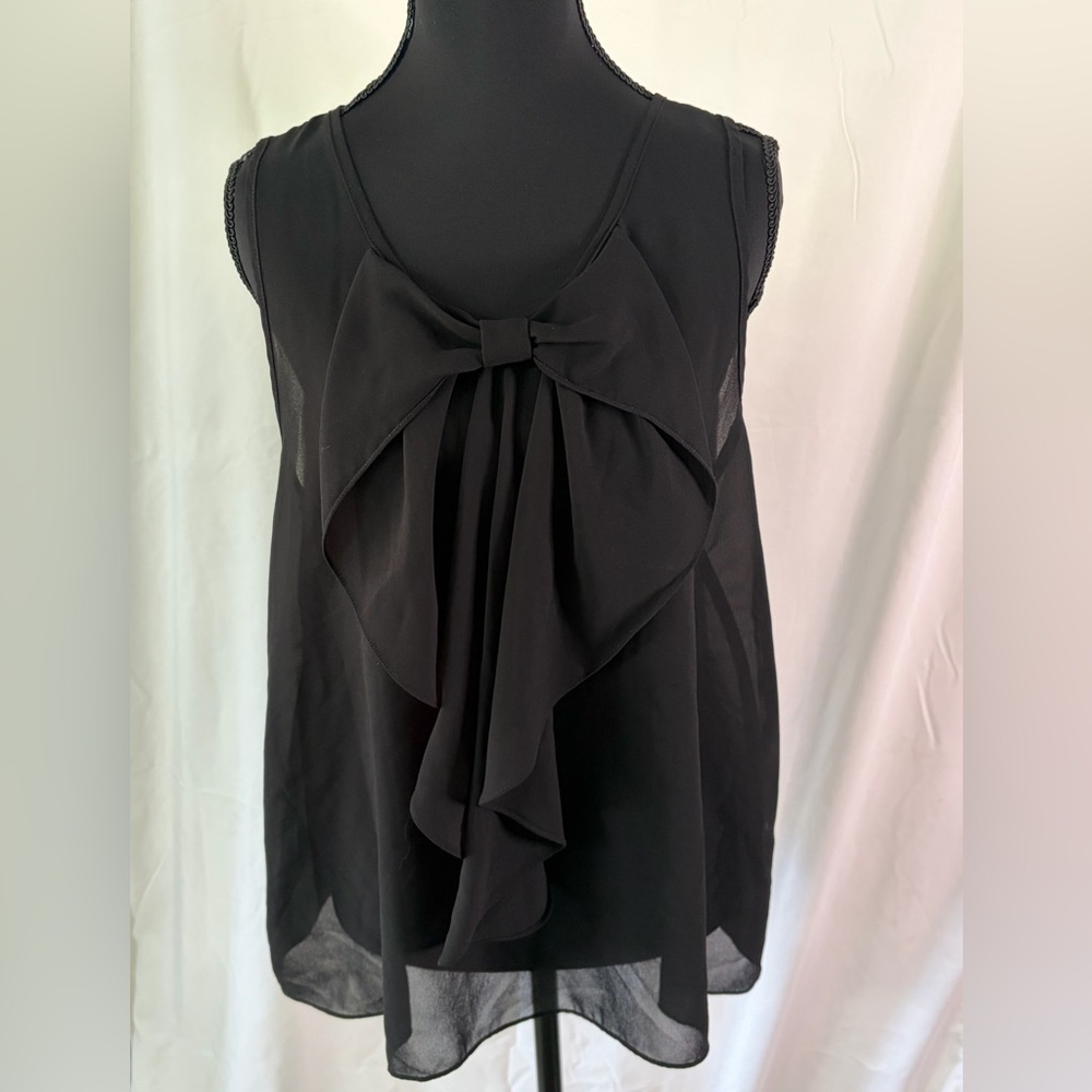 Iz Byer Elegant Black‎ Blouse